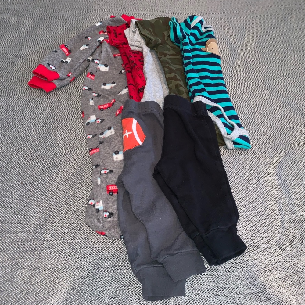 Lot of 7 items 3-6m baby boy